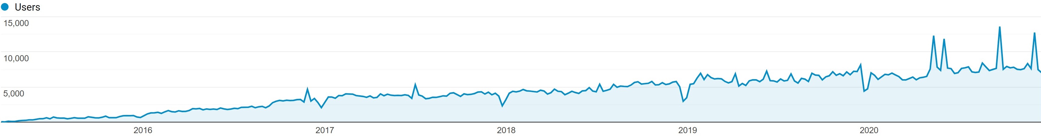 2020 Website Analytics