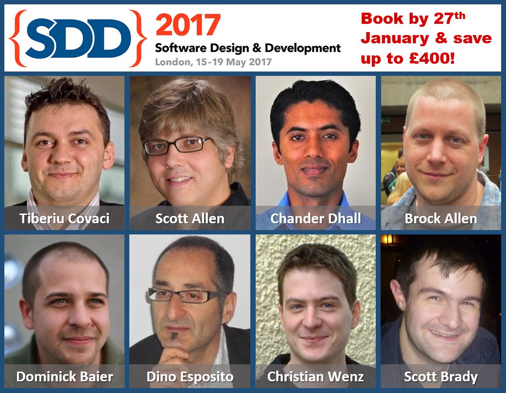 SDDConf 2017 ASP.NET Track